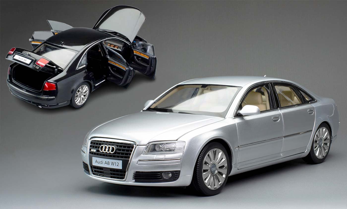 Sun Star dévoile une inédite Audi A8 (D3) à l&rsquo;échelle 1/18