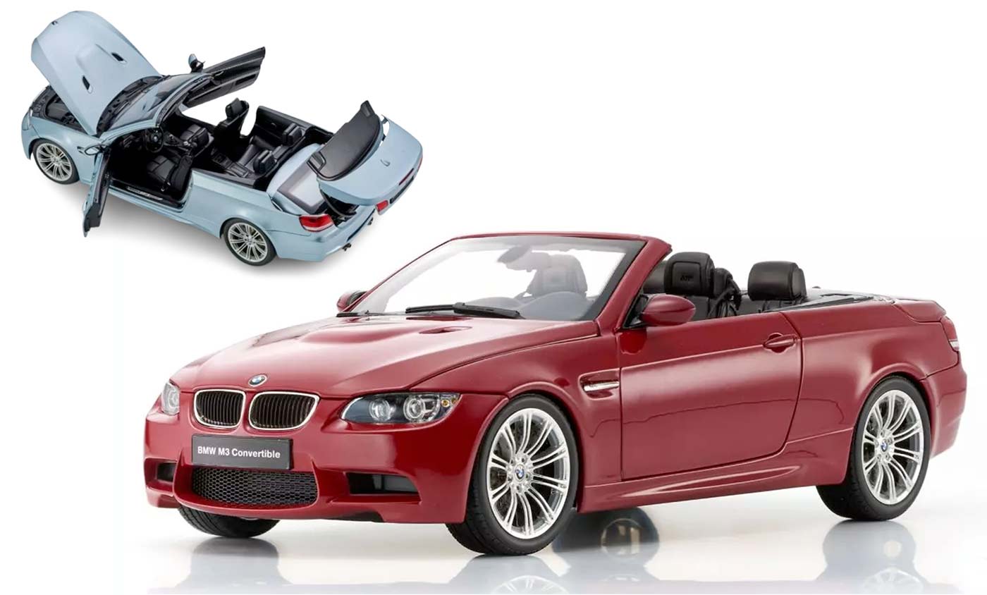 Kyosho ressort la BMW M3 (E93) à l&rsquo;échelle 1/18