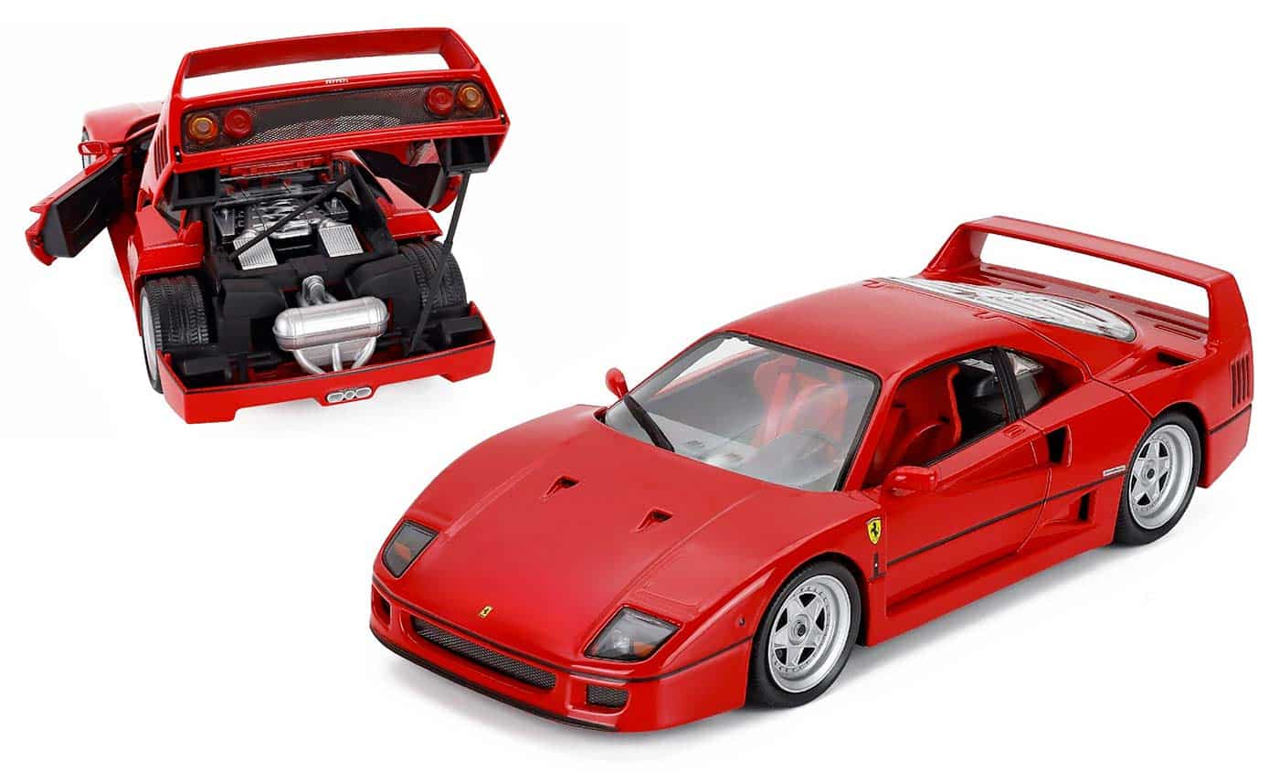 Que vaut la Ferrari F40 1/18 remasterisée de Bburago ?