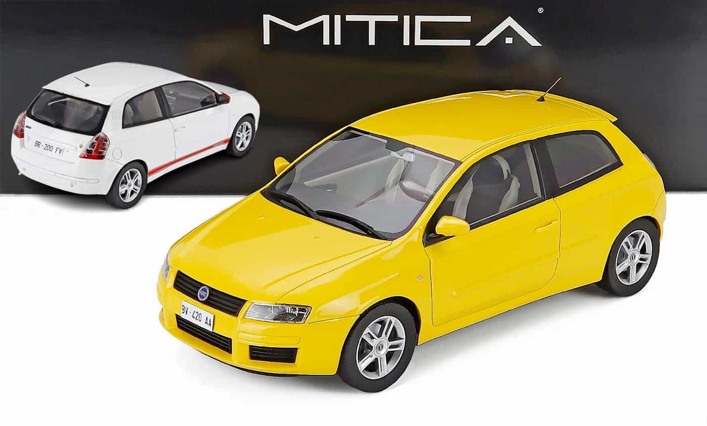 Mitica sort la Fiat Stilo Abarth 1/18 : bilan mitigé