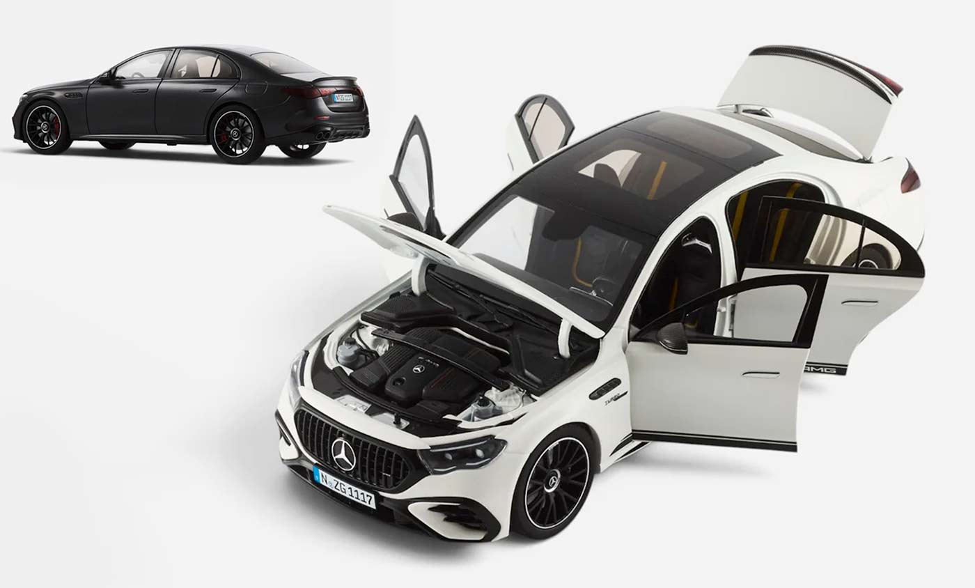 NZG révèle la Mercedes-AMG E 53 Hybrid à l&rsquo;échelle 1/18