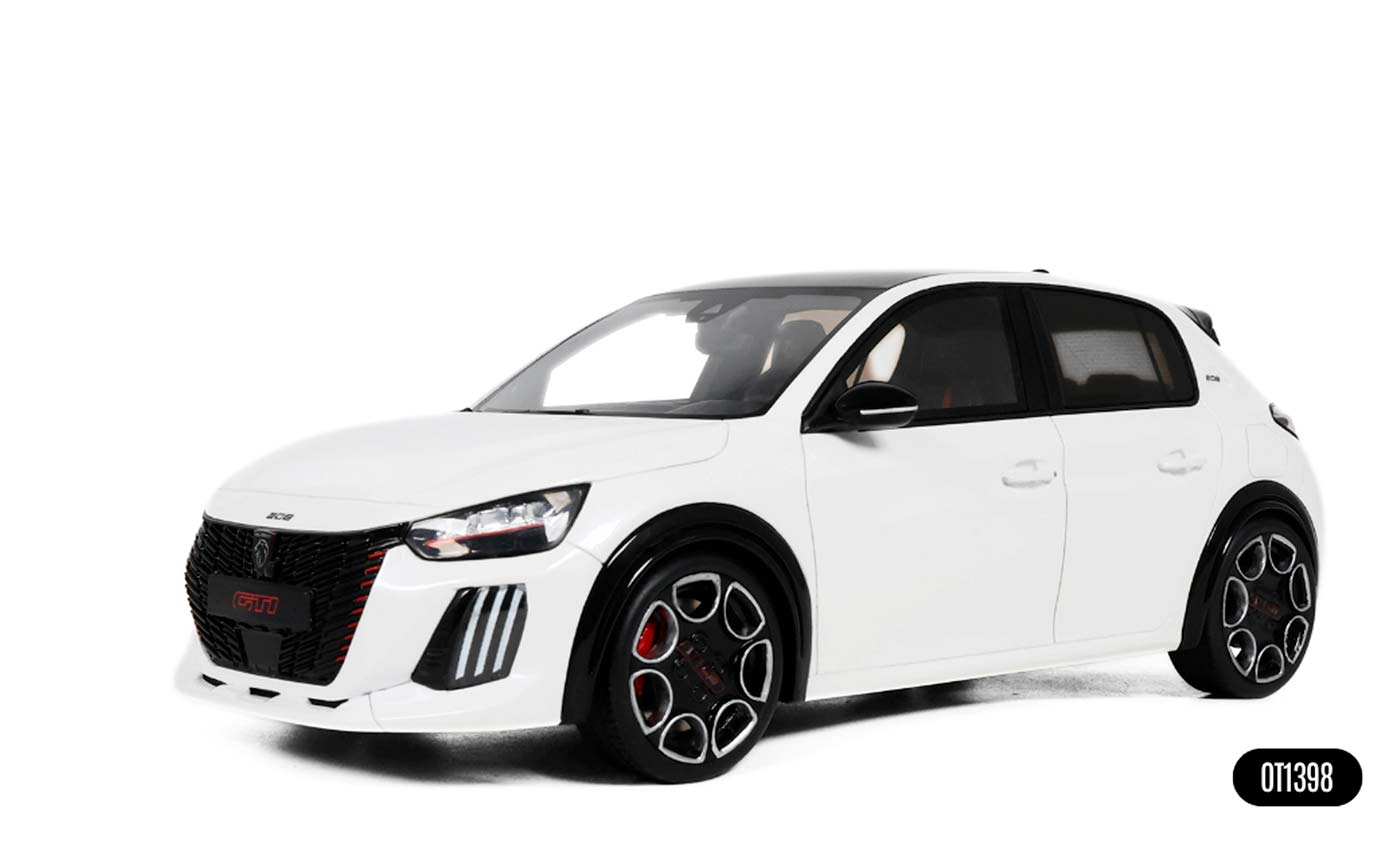 La Peugeot E-208 GTI annoncée chez OttOmobile au 1/18