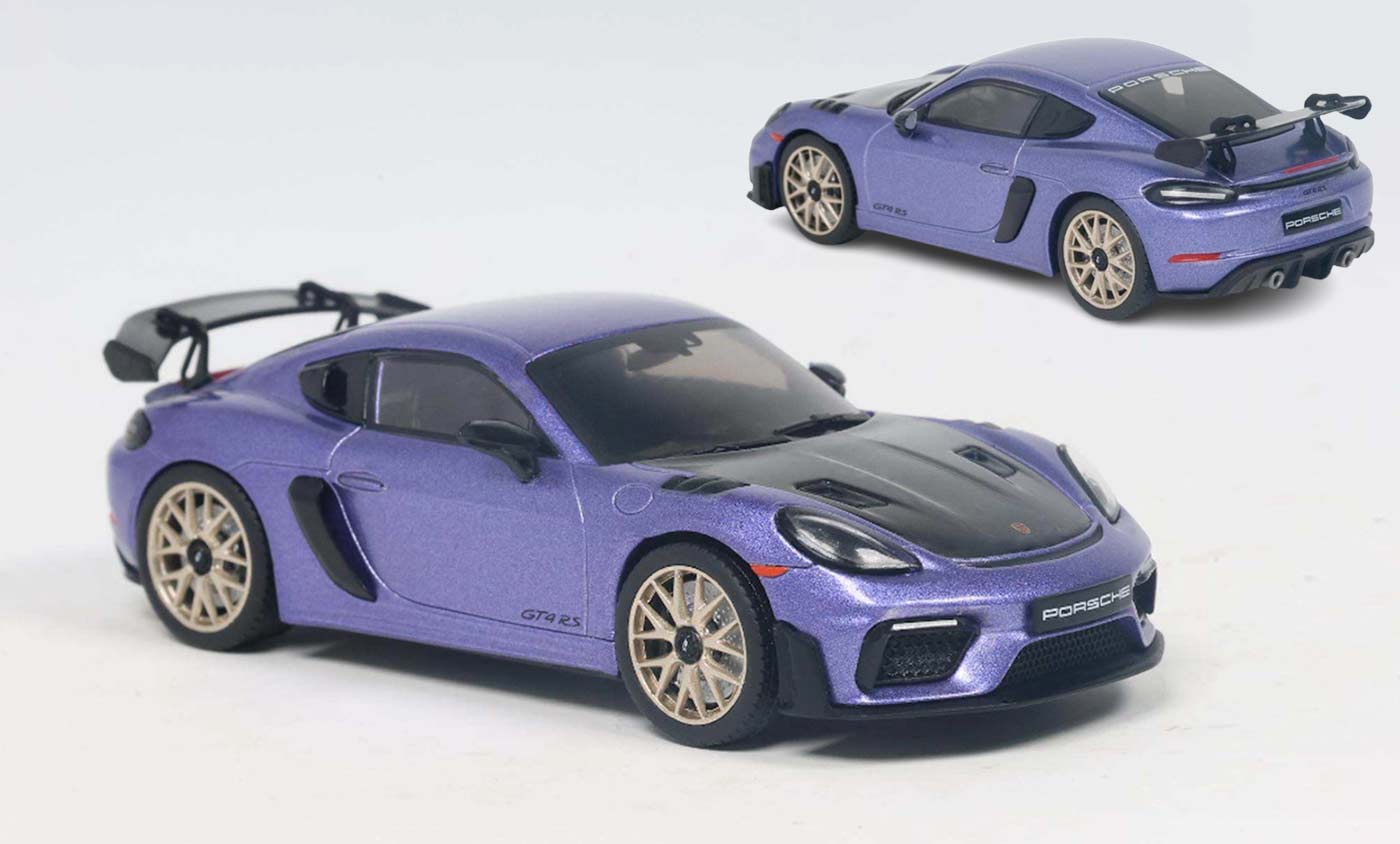 La Porsche 718 Cayman GT4 RS débarque chez Solido au 1/43