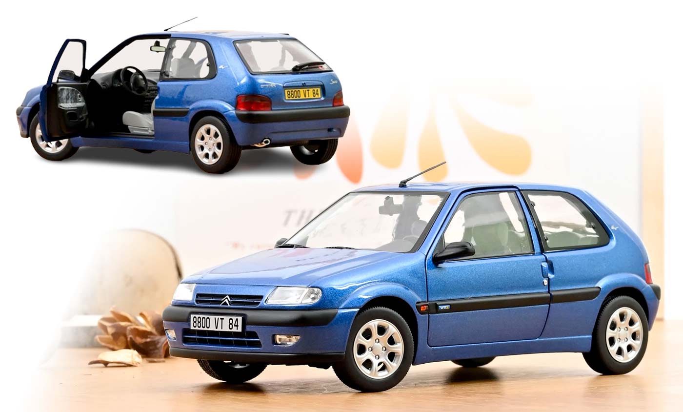 Faut-il acheter la Citroën Saxo VTS 1/18 de Norev ?