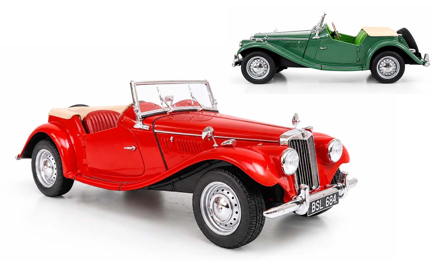 Cult Models officialise la MG TF de 1953 à l&rsquo;échelle 1/18
