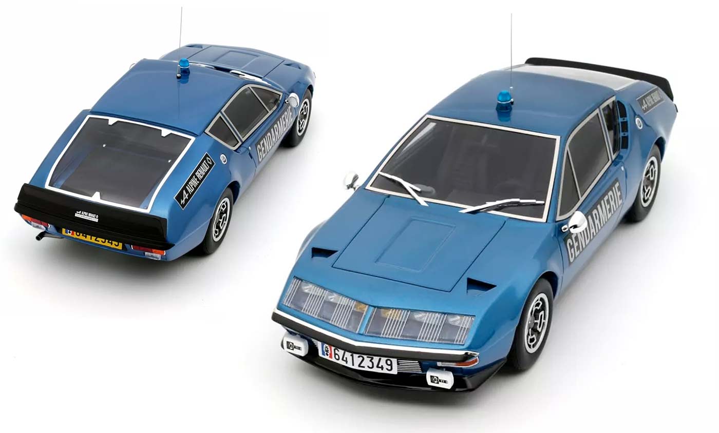 L&rsquo;Alpine A310 de Gendarmerie arrive chez OttOmobile