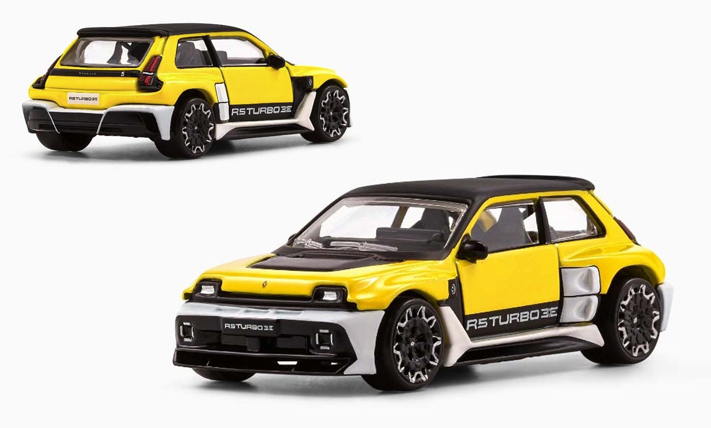 La Renault 5 Turbo 3E arrive (doublement) à l&rsquo;échelle 1/64